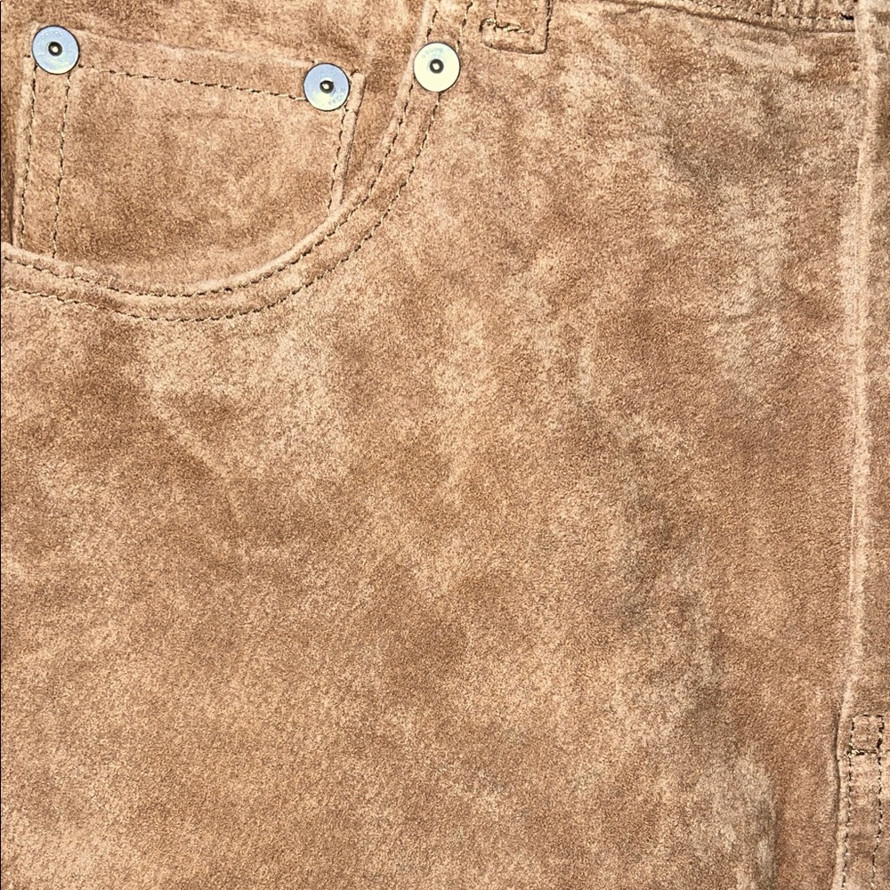 Blank NYC PECAN Suede Skirt, Sz 25 - Picture 5 of 7